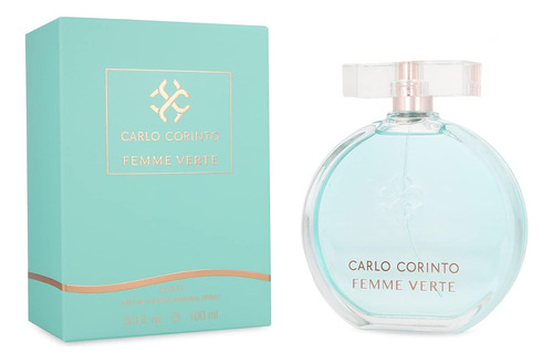 Carlo Corinto Eau De Toilette Femme Verte 100 Ml Sray