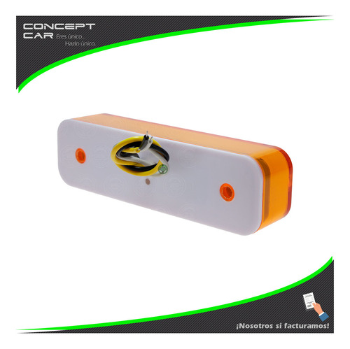 10 Par Plafones Rectangular 6 Led Aro Gel Estrobo Lateral 12