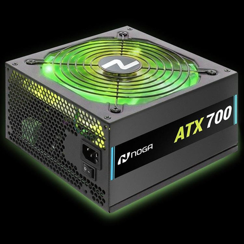 Fuente de alimentación para PC Noga RGB Power ATX-700 RGB 700W negra 200V - 240V