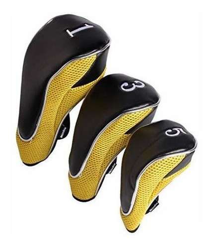 Andux Golf Driver Cubiertas De Madera Para La Cabeza 460cc