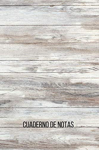 Cuaderno De Notas Madera: Diario De Composicion Con Lineas C