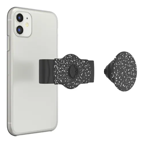 Sujetador Para Celular Popsockets Strech Negro plata MercadoLibre