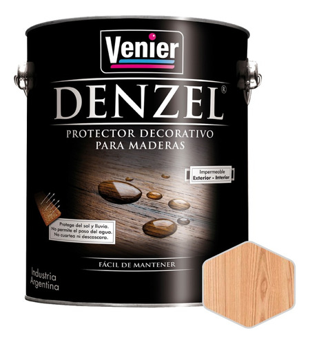 Denzel Deck Venier Para Madera Exterior | 4lt