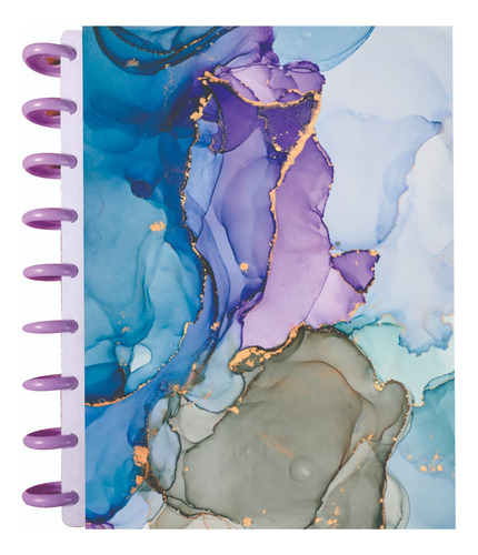 Cuaderno Discos T/frances 80hjs 105grs Pastadura 2 Separador Marmol Mar