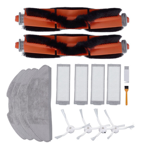 Kit De Cepillo De Moplero De Filtro De Reemplazo Para El