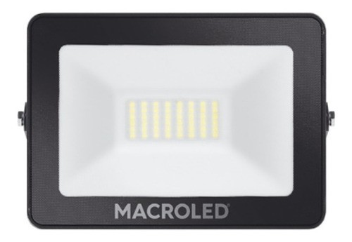 Reflector Led Macroled 30w Ac220v Frio Calido Apto Exterior