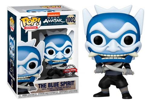 Funko Pop Avatar The Blue Spirit Special Edition