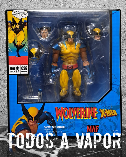 Figura Marvel X-men Wolverine Maf Ko 096