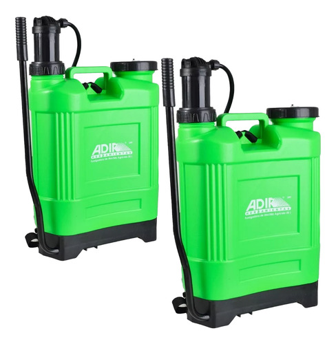 Fumigador De Mochila Agrícola 20 Lts Adir 349 2 Piezas Azul