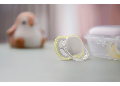 Imagen 2 de 7 de Chupete Philips Avent Ultra Air Scf085/15 0-6 Meses X 2un