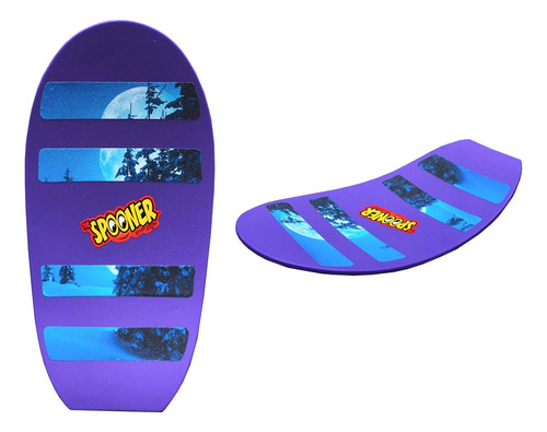 Spooner Boards Freestyle Purpura Largo Ancho