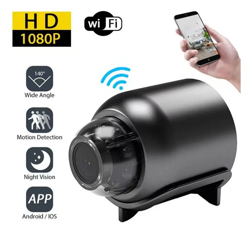 Minicámara X5 Espía Hd Video Cámara Inalámbrica Wifi App