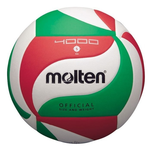 Balón Voleibol Molten Profesional Voley Cuero V5m 4000 # 5 