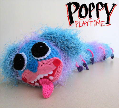 Imagem 1 de 7 de Poppy Playtime Pj Pug A Pillar Huggy Wuggy Capitulo 2 Croche