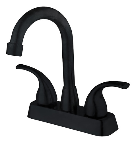 Llave Mezcladora Marca Maxims Para Lavabo De Color Negro De Presion Baja Modelo Jm40001n