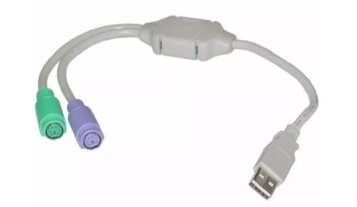 Adapador Cable Usb A Ps/2 (teclado - Mouse)