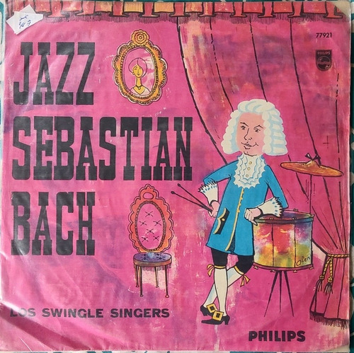 Vinilo Lp De Los Swingle Singers --jazz Sebastian Bach(xx467