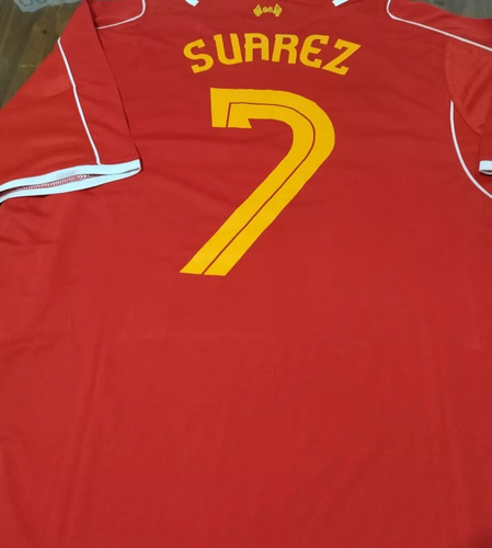 Camiseta De Suárez Liverpool 