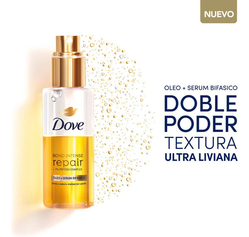 Oleo + Serum Bifasico Dove Bond Intense Repair X 110 Ml
