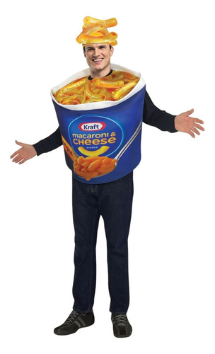 Disfraz De Copa De Macarrones Y Queso Kraft De Rasta Imposta