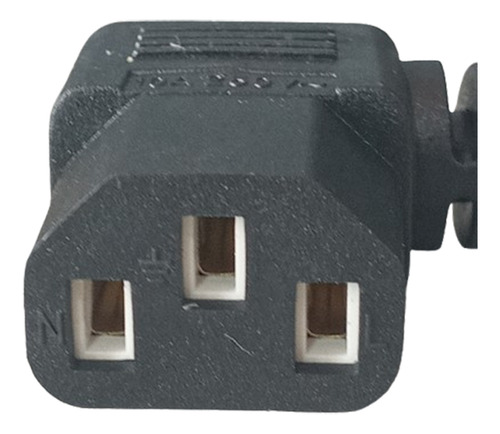 Cable De Poder En L 1.80 Mts 3x18 Awg American Net