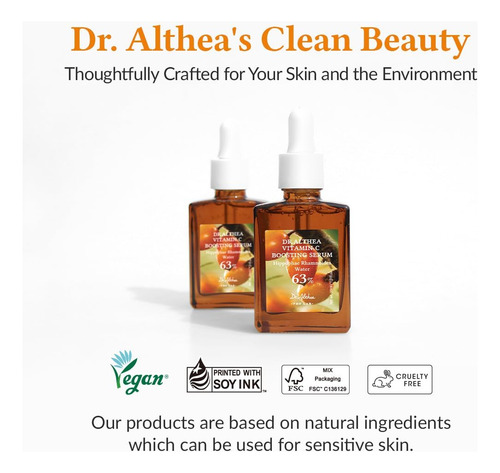 Sérum Potenciador De Vitamina C Dr.althea C/ Ácido Tranexami
