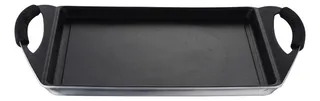 Plancha De Asar 36cm Aluminio Fundido-bergner Negro