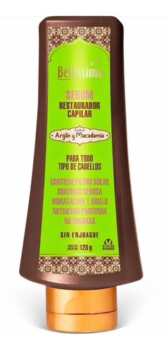 Serum Restaurador Capilar Puntas Argan Bellissima 120gs