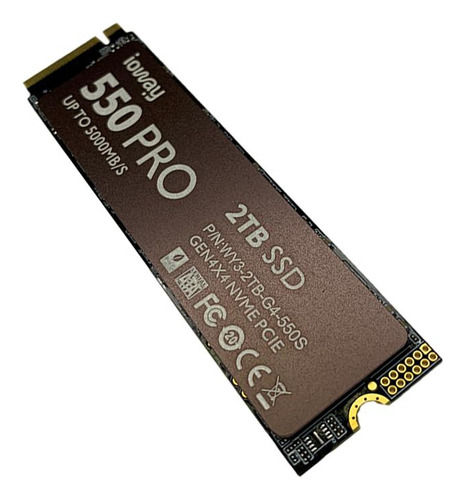Ssd 2tb M.2 Nvme Gen4 5000mb/s Ioway Preto