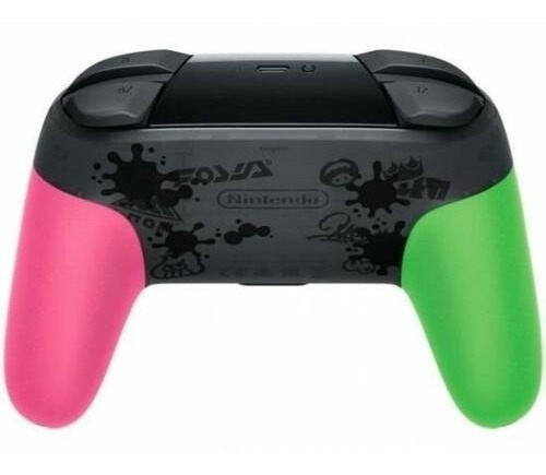 Control Nintendo Switch Pro Splatoon 2 Original Nuevo Msi
