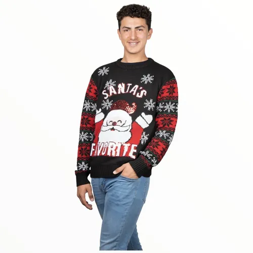 Sueter navideño negro new arrivals