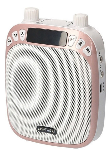 / Amplificador Con Micrófono Con Cable Recargable De Voz