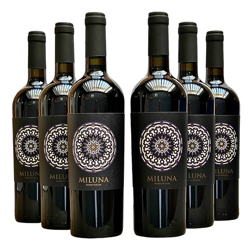 Vinho Miluna Rosso Puglia Igp | Leve 6 E Pague 4 Grfs