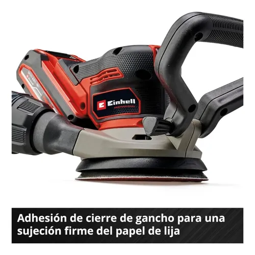 Lijadora Rotorbital + Cargador Y Batería 4.0ah 18v Einhell