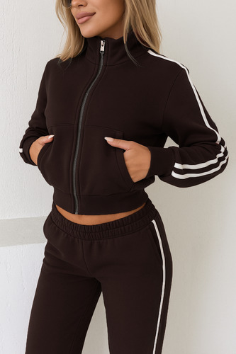 Campera De Aldogón Peinado Frisado Mujer