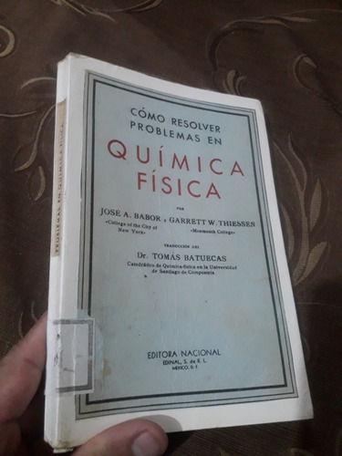 Libro Como Resolver Problemas En Química Física 