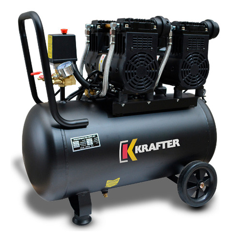 Compresor Sin Aceite Karfter 50lts 220l 3hp 63db /induhaus