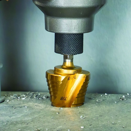 Klein Tools 25950 Step Bit Kit, Spiral Double-fluted, Va Yyn