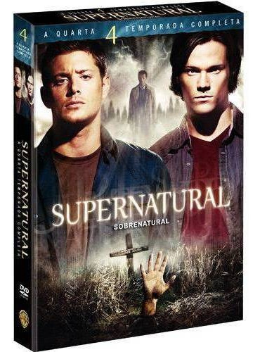 Dvd Box Supernatural Quarta Temporada Completa (6 Discos)