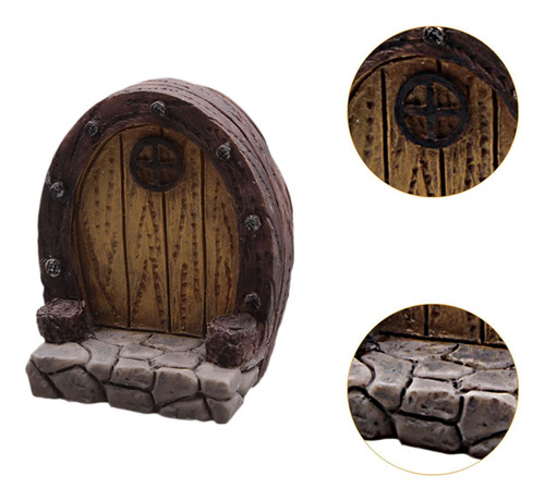 3 Adorno De Puerta De Jardín En Miniatura, Estilo B
