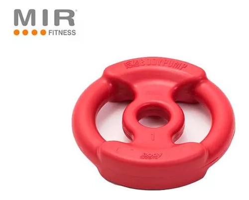 Disco Plastico Mir Fitness 1 Kg Crossfit Body Pump