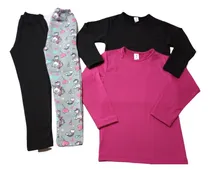 Comprar Pack 4 Prendas 2 Calzas Termicas  Y2 Camisetas Termicas