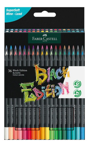 36 Colores Profesionales Lápices Super Soft Faber Castell