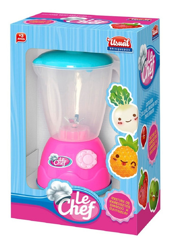 Liquidificador Infantil Coleção Le Chef - Usual Brinquedos