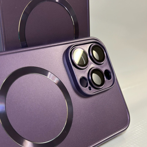 Capa Case Luxo Emborrachada Magsafe Para iPhone 14 Pro Max