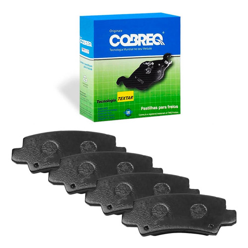 Kit Pastilha Freio Chery Face Dianteira Mando Cobreq N1486