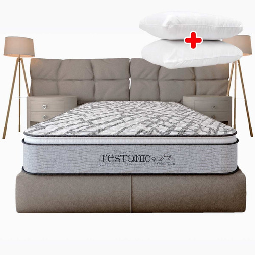 Colchones Individual Restonic Ortopédico+2 Almohadas Gratis 