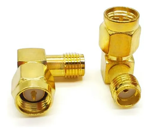 Adaptador Sma 90 Macho-hembra Para Antena Ham Radio