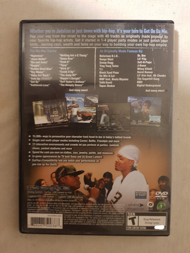Get On Da Mic Play Station 2 (Usado)