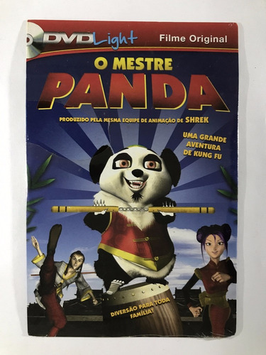 Dvd O Mestre Panda Dvd Light - Lacrado